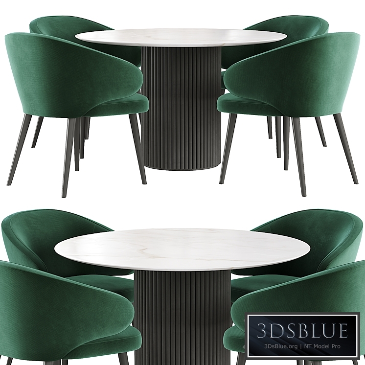 Deep House Bilbao Palais Royal dining table
