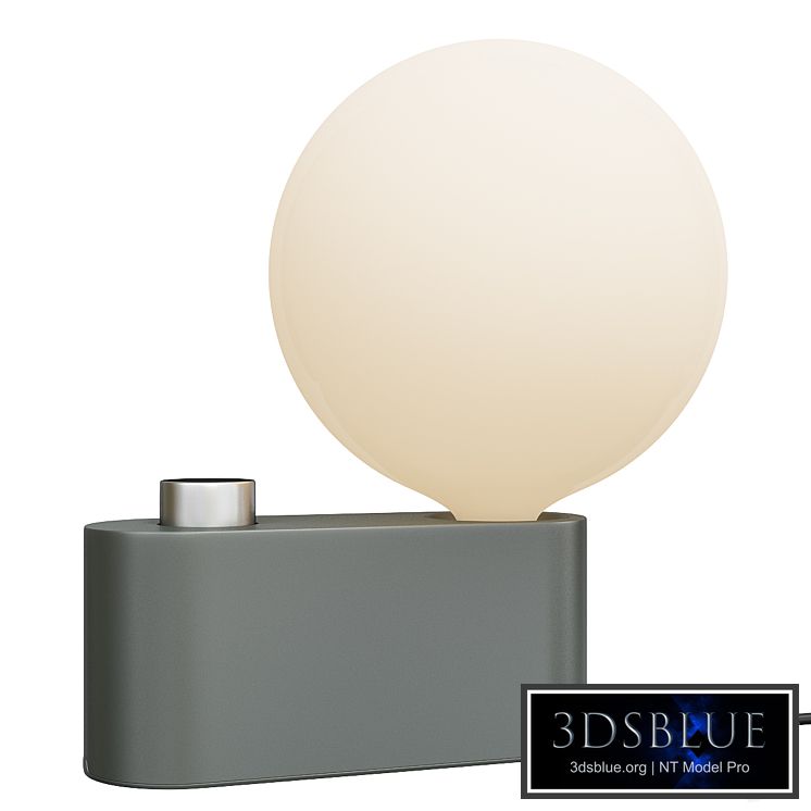 Tala alumina table lamp with sphere iv bulb