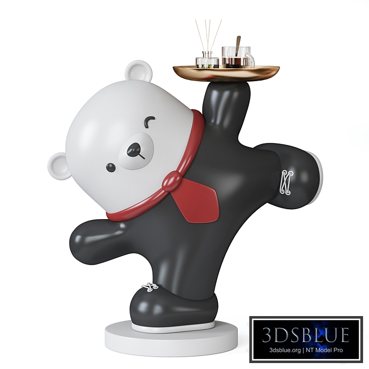 Polar bear organizer / figurine