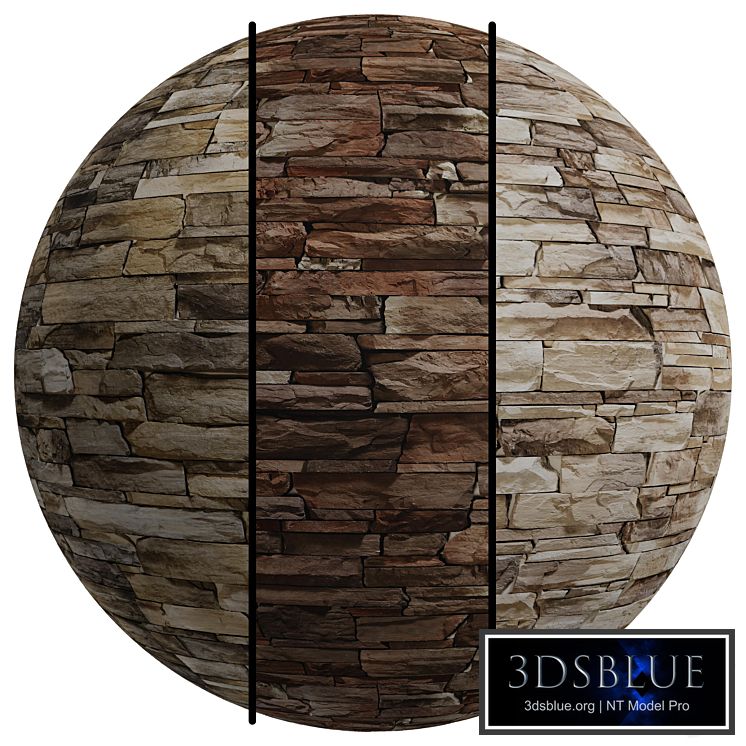 FB54 Scissors Stone Texture (Antique - Gutin) Etna | PBR | 3 MAT | 4K