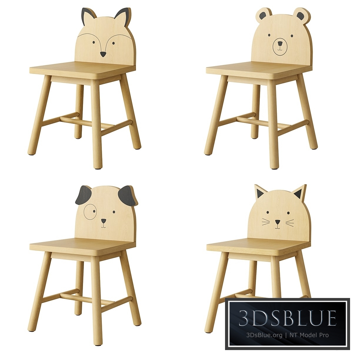 Crate and Barrel Animal Kids Chair