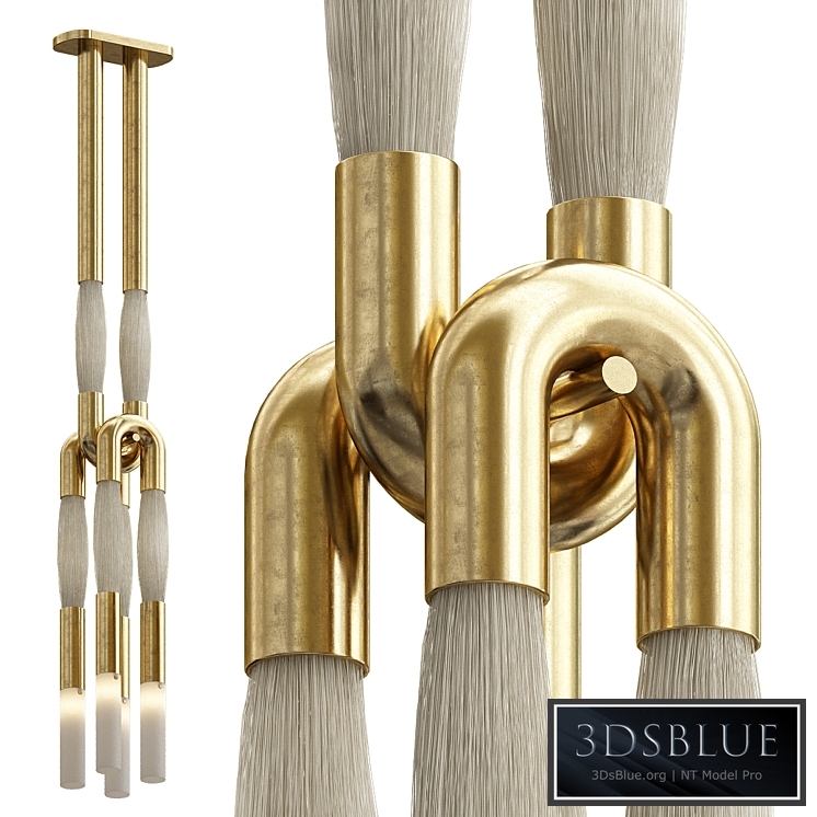 Apparatus Horsehair Pendant Light