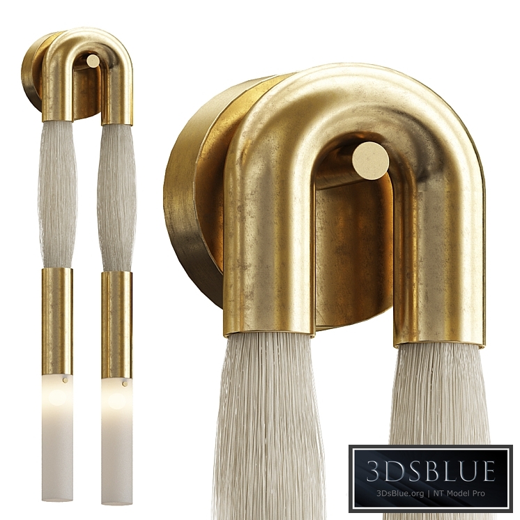 Apparatus Horsehair Wall Lamp