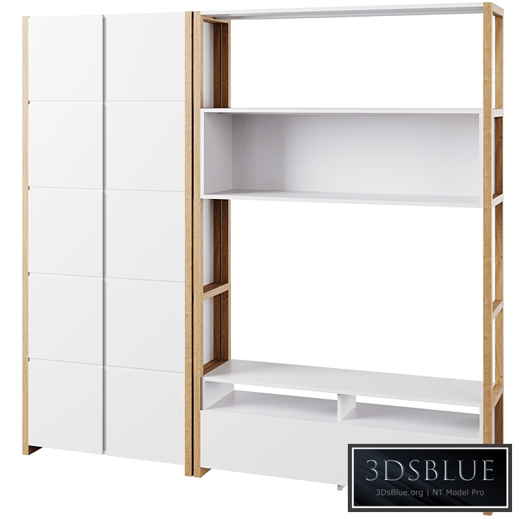Compo Shelved TV Stand and bookcase Compo by LA REDOUTE INTERIEURS