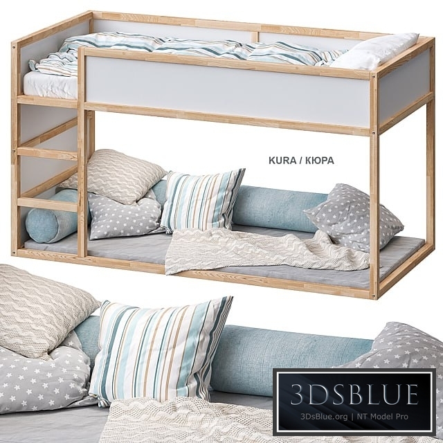 KURA KURA Double bed 2 IKEA