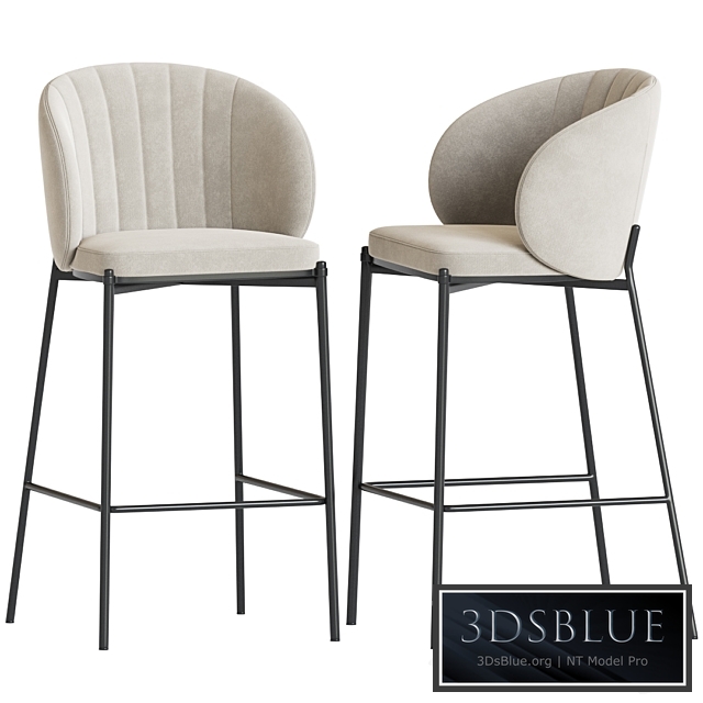 Bar stool cruz shell