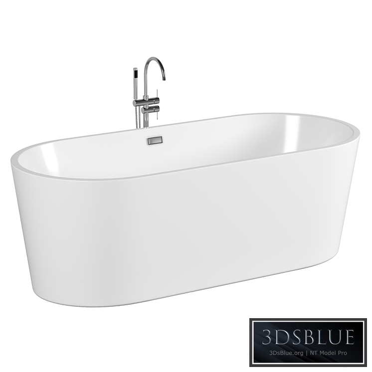 Acrylic bathtub Art & Max AM-525-1700-745