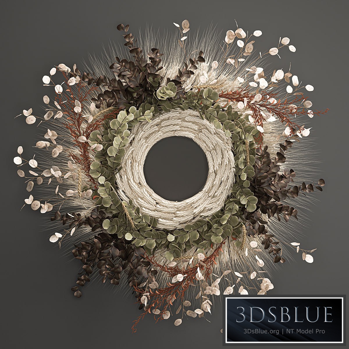 Bouquet 220. Wheat, wreath, wall decor, dried flower, Lunnik, Lunaria, natural decor, eco design, branches1