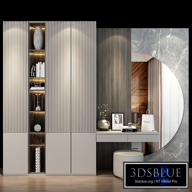 Hallway | Furniture cabinet | set 493