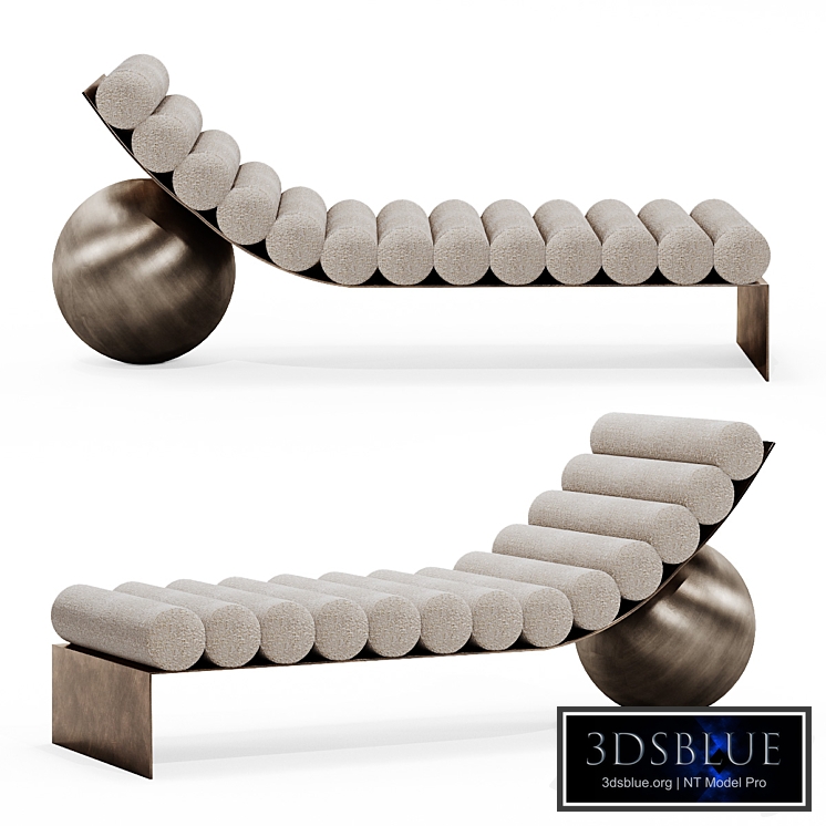 Couch / Anna Karlin - Curved chaise