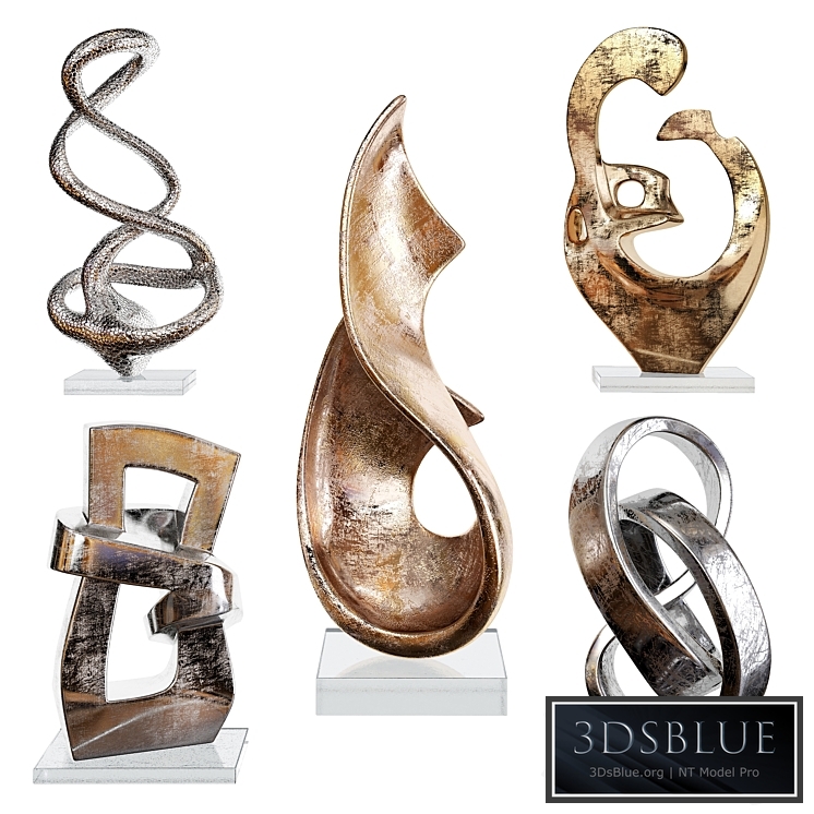 Abstract statuettes 01