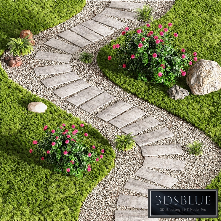 Stepping Stone Designs Decorative Floor Grass 02