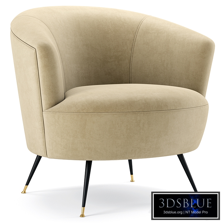 Safavieh Arlette Velvet Retro Mid Century Accent Chair