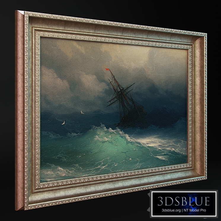 Baget for pictures or mirrors