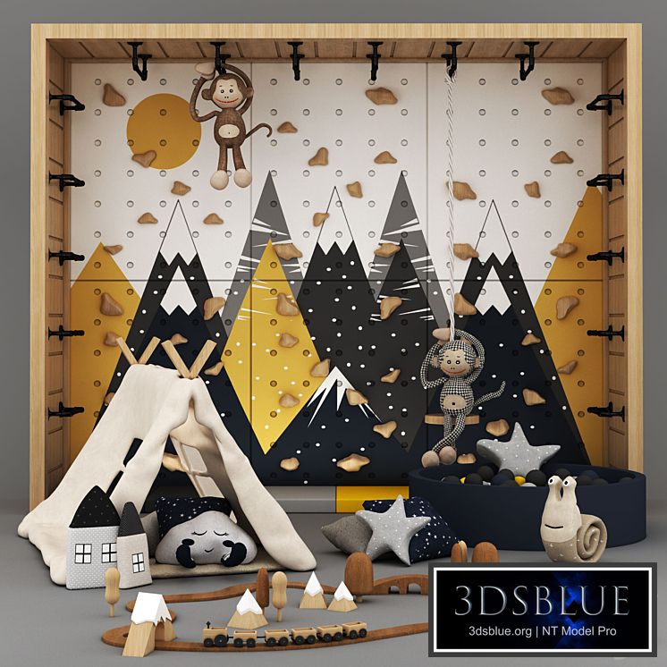 toys and furniture set