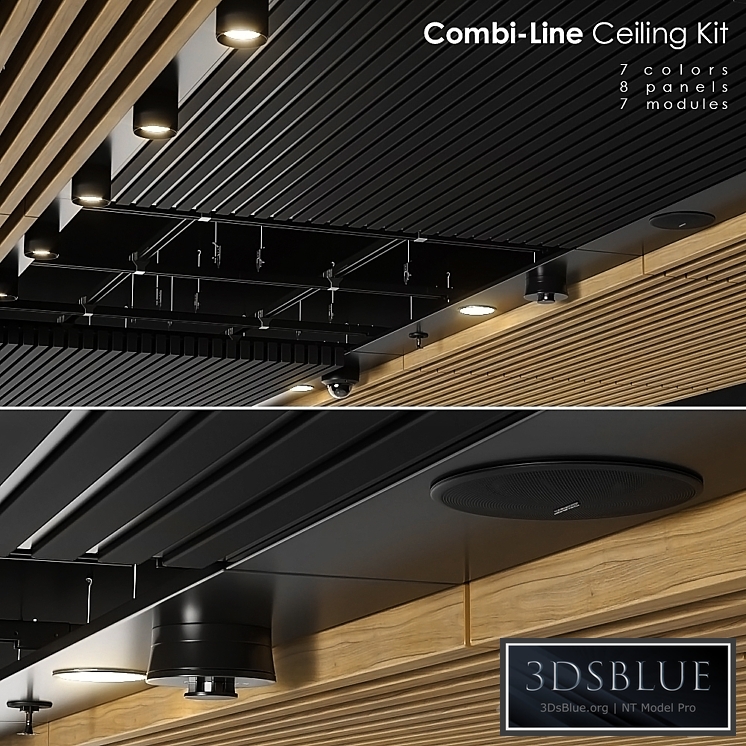 Combi-Line ceiling Kit