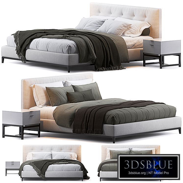 Andersen bed by Minotti