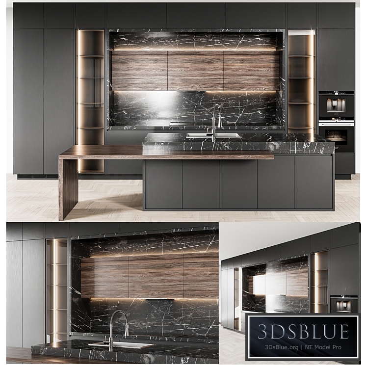 kitchen modern63 black kitchen