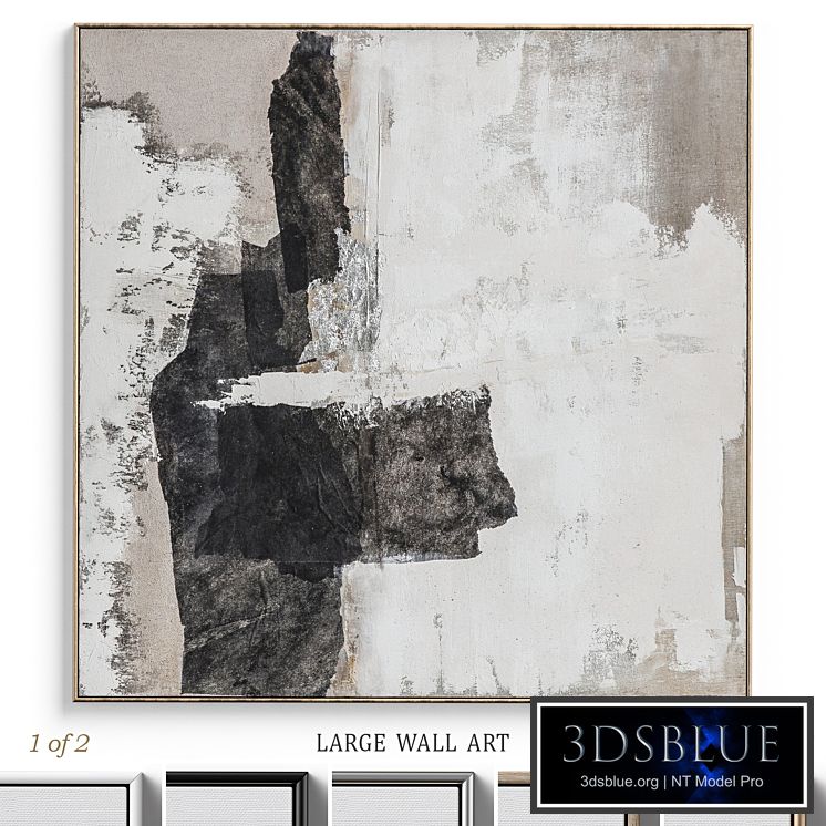 Large Living Room Abstract Wall Art C-352