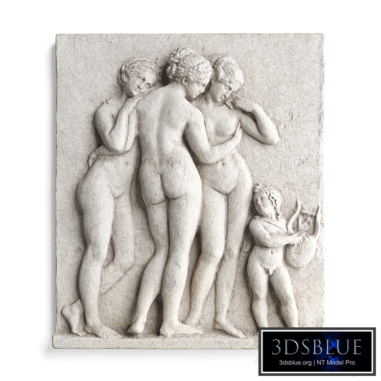Three graces wall panel