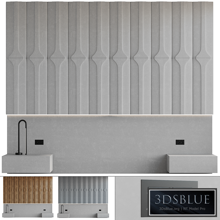 Decorative wall panel 006