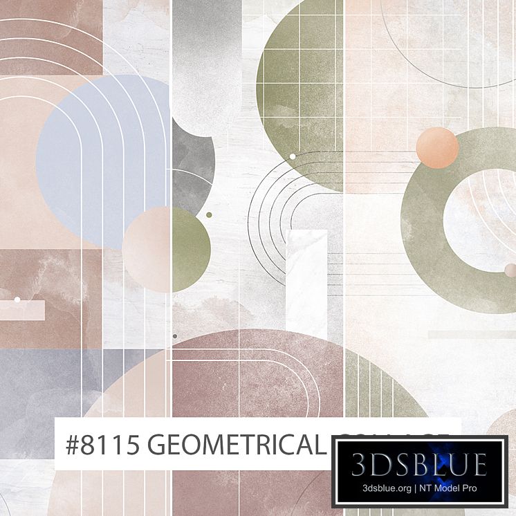 Creativille | Wallpapers | 8115 Geometrical Collage
