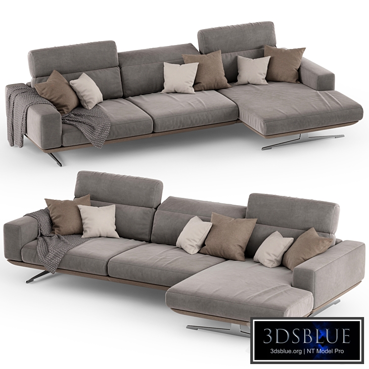 Corner sofa Egoitaliano Gloria