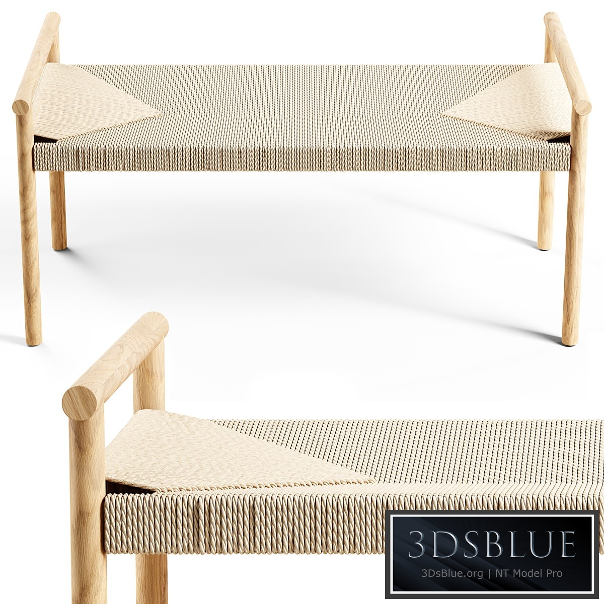 Zara Home - The braided bench - Large