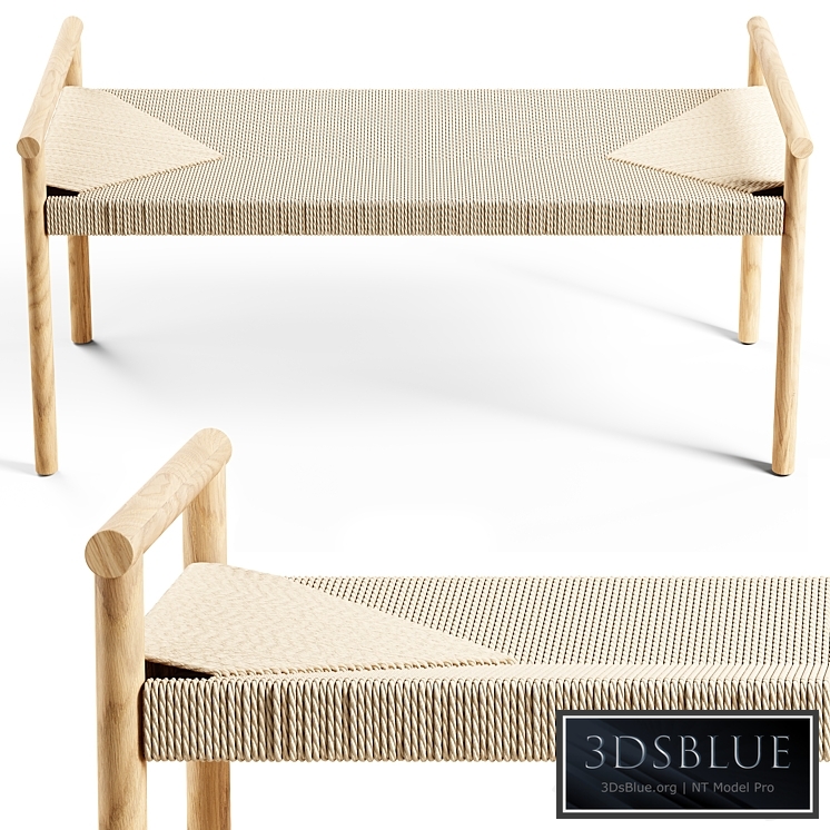 Zara Home - The braided bench - Large