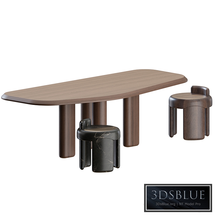 Kafa Dinning Set by Collection Particuliere