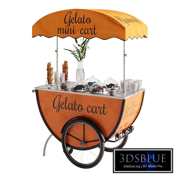 Mini Gelato cart 2