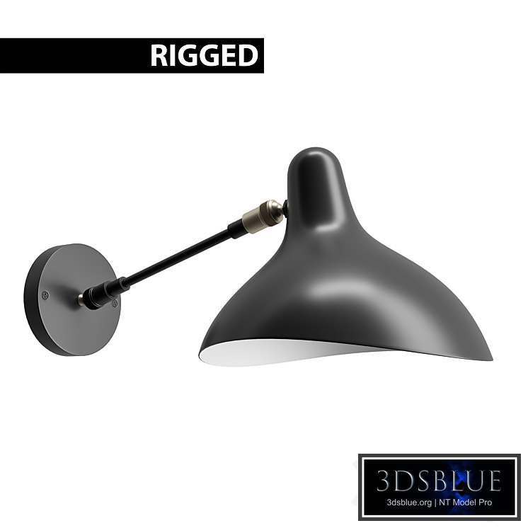 DCW Editions Mantis BS5 Wall Lamp / Rigged