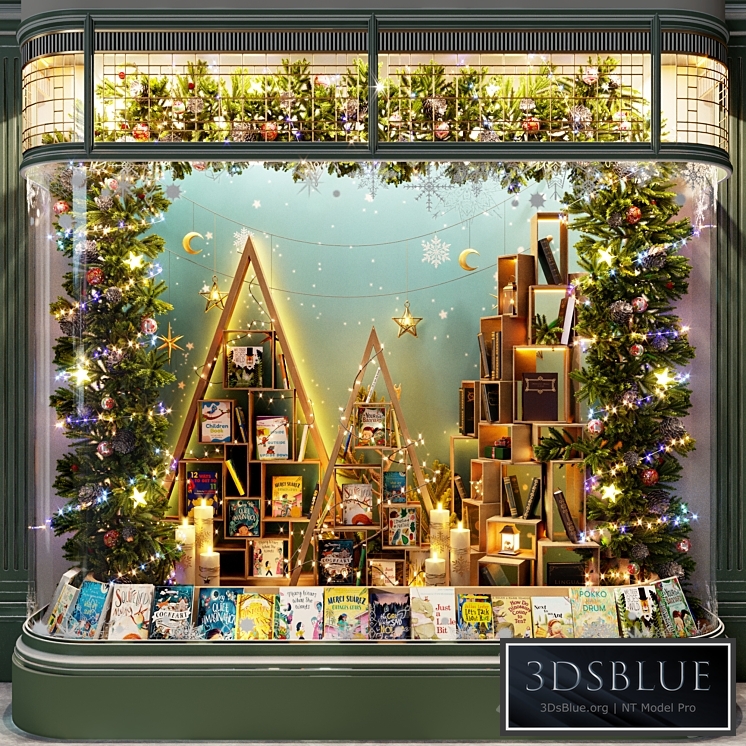 New Year's showcase of the book store