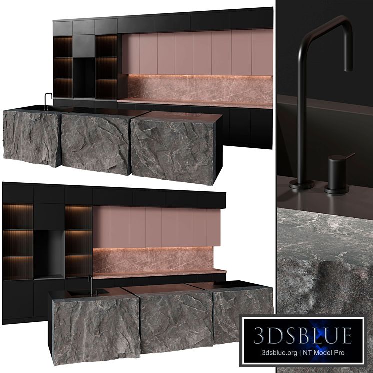 Kitchen Set 01 by Sherzod