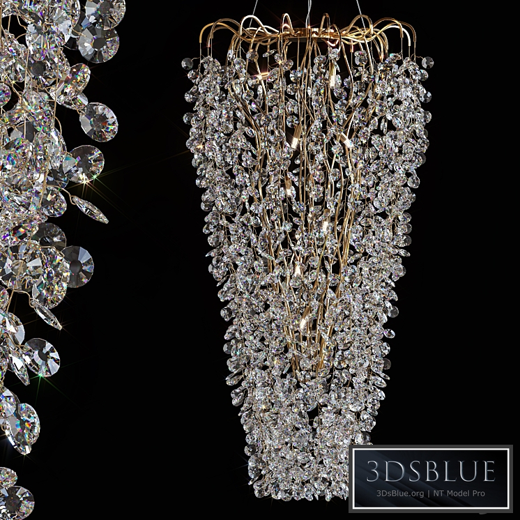 Hanging chandelier AISLING E