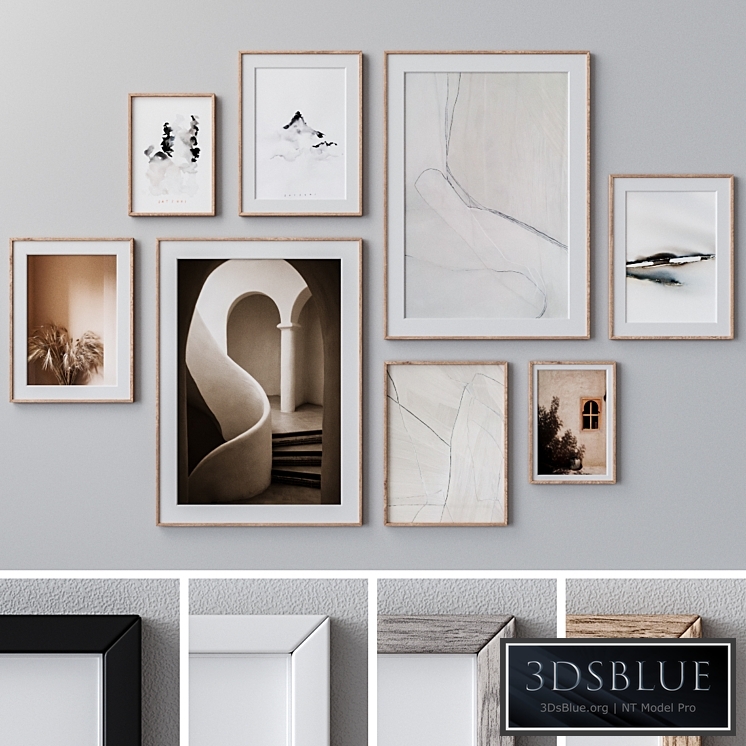 Set of wall paintings 1670