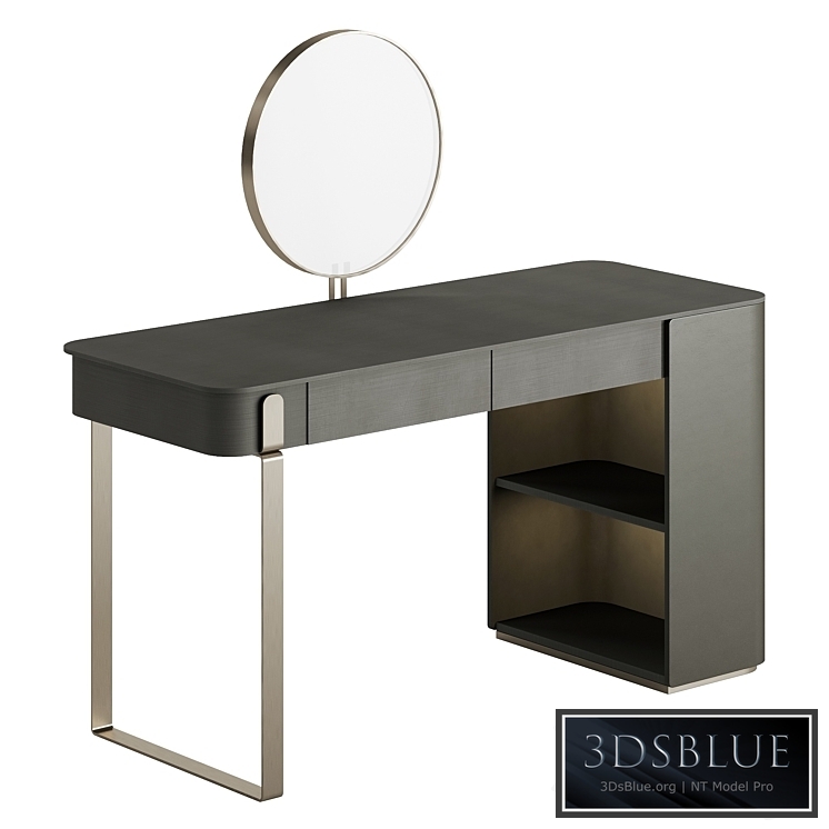 Parisienne Capital with Mirror Lady Desk