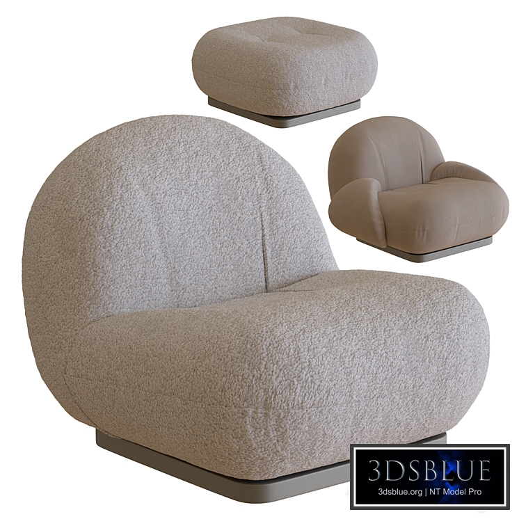 Pacha Lounge Chair - Gubi