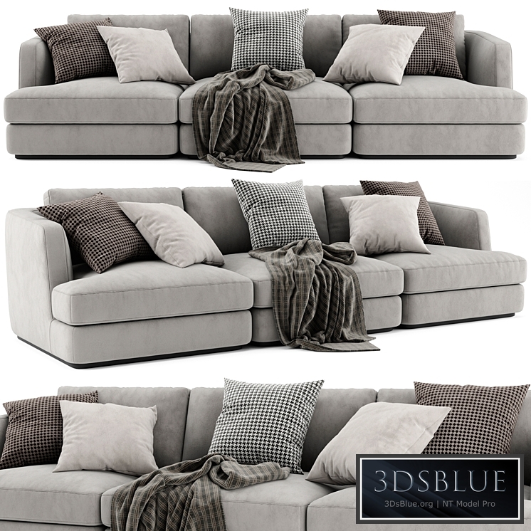 Flexform Barret 3 Seats Sofa