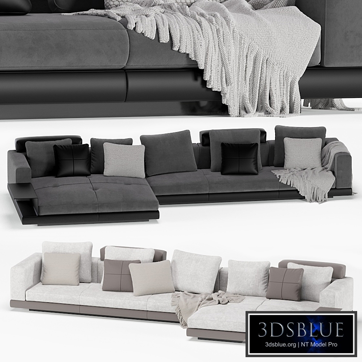 Minotti connery modular sofa