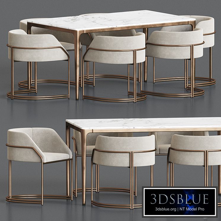 Deja Vu Chair Canto Table Dining Set