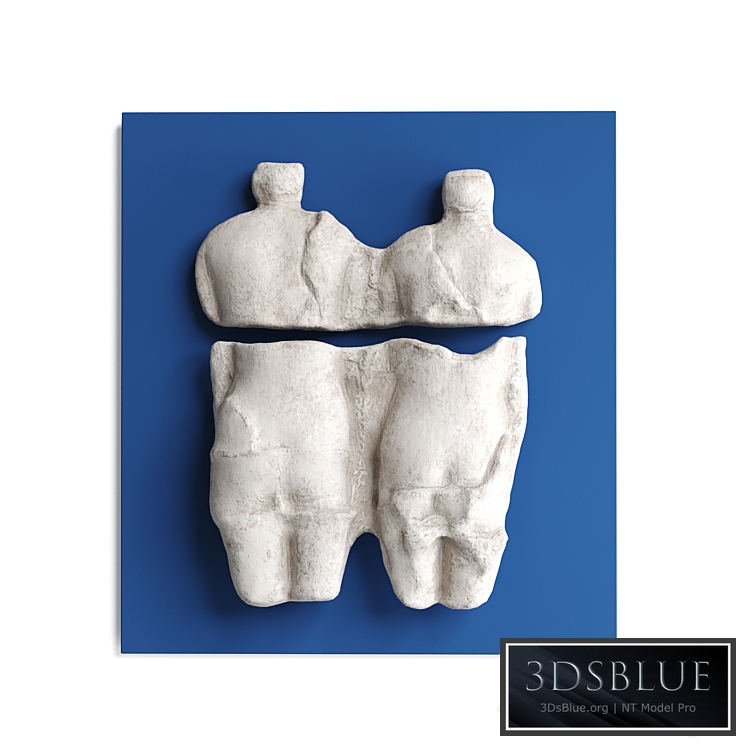 Abstract torso wall panel