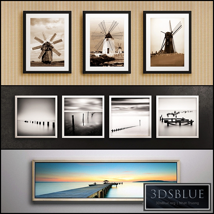 The picture in the frame: 22 piece (Collection 28) Picture Frame