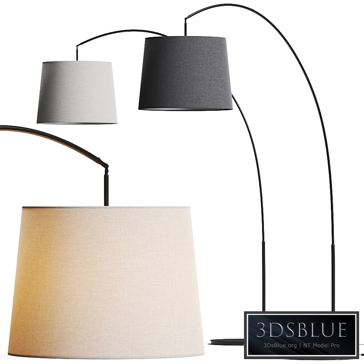 Ikea Skottorp / Skaftet Floor Lamp Comp. 1