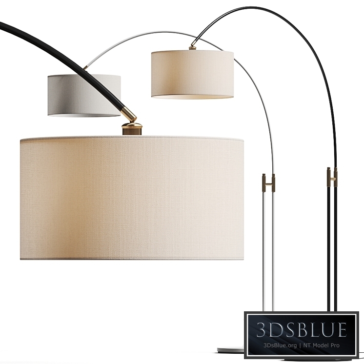 Made Studio Teo Overreach Floor Lamp