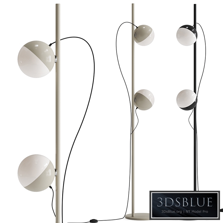 Half By Milán Iluminación Floor Lamp