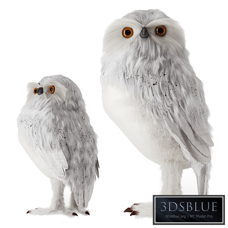 Artificial White Owl