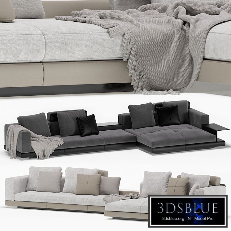 Minotti sofa modular connery