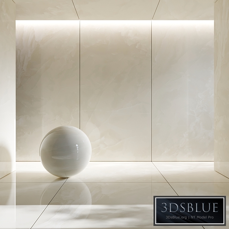 Onyx porcelain stoneware Onice Ghiaccio