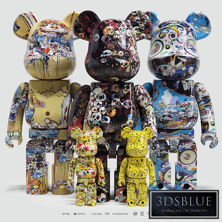 Bearbrick / Murakami 2